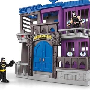 Fisher-Price DC Super Friends Gotham City Jail Playset- w/ Batman & Bane figures